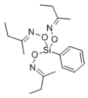 Phenyltris(methylethylketoximino) silane (POS)